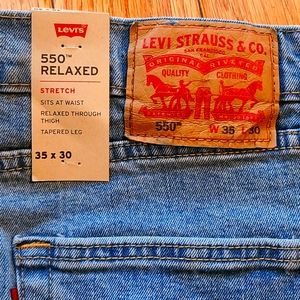 Men's Levi's 550 Relaxed 35x30 jeans